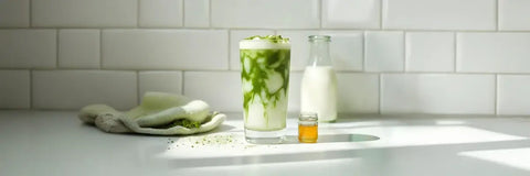 matcha latte calories