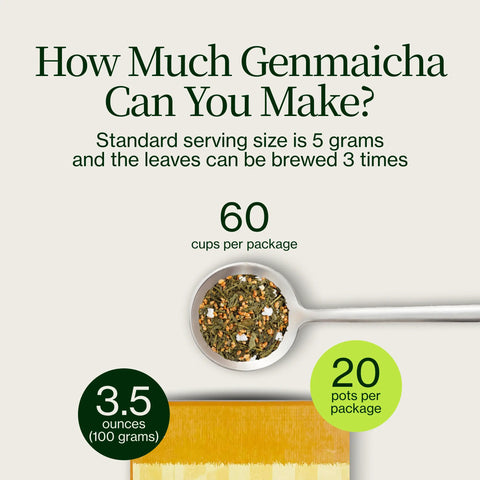 Genmaicha Popcorn Grönt Te