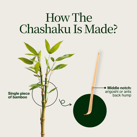 Chashaku bambusked