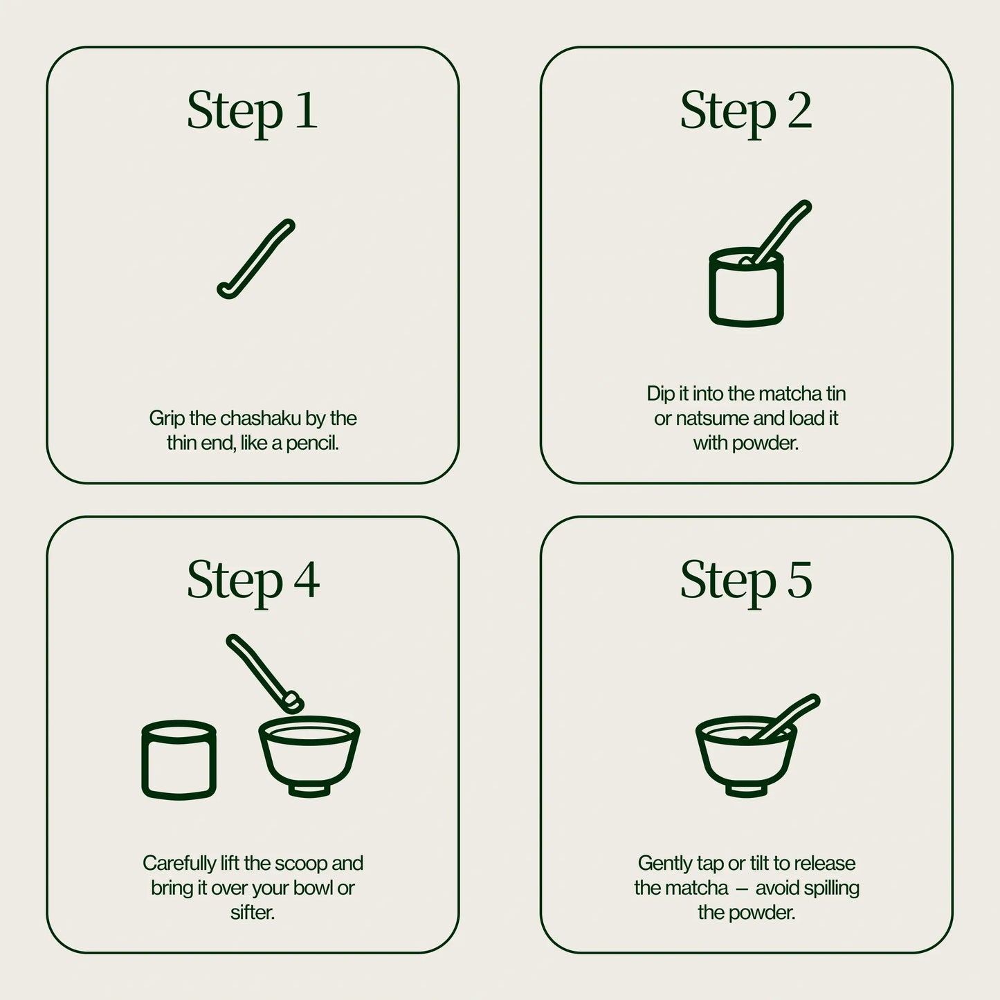 Chashaku Bamboo Spoon