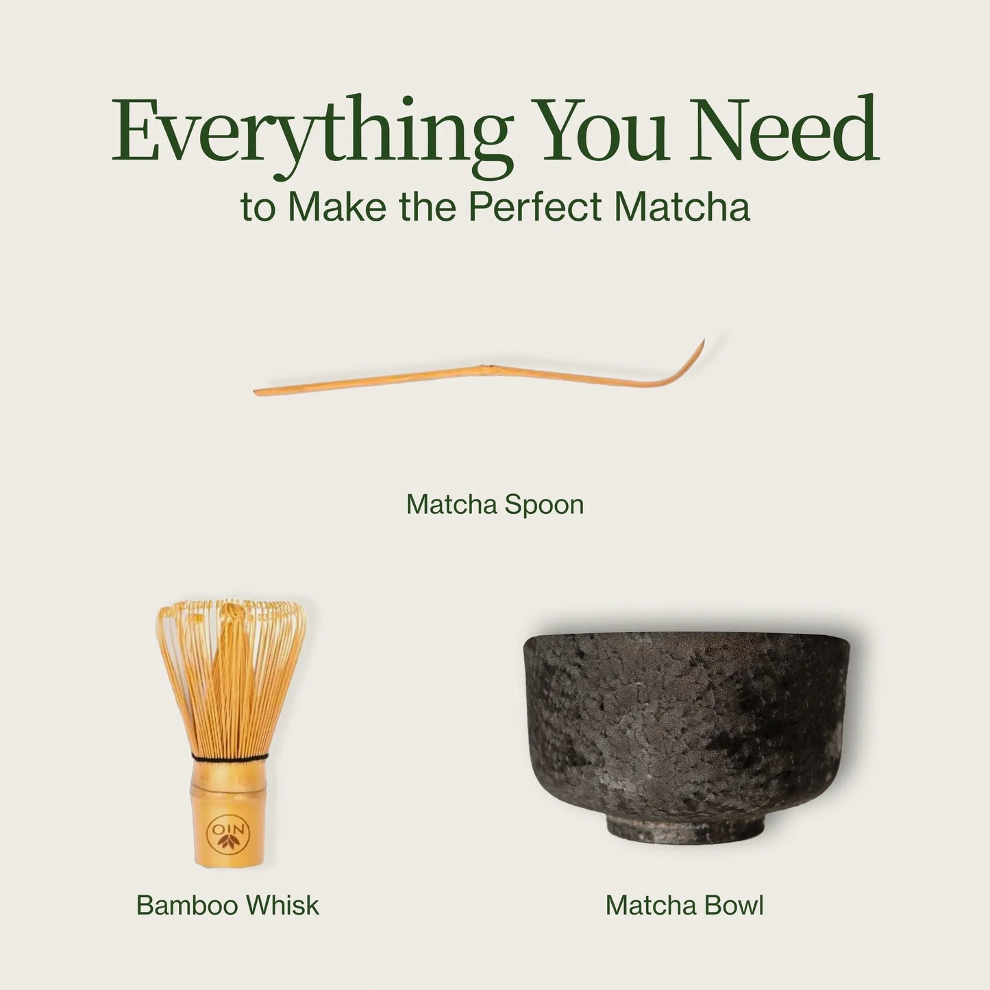 Matcha adventskalender 2025 med visp, Chawan och Chashaku
