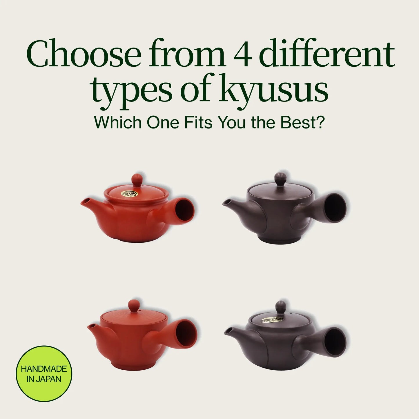Customizable Japanese Tea Set