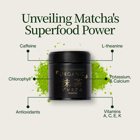 Premium matcha Chiran grönt te