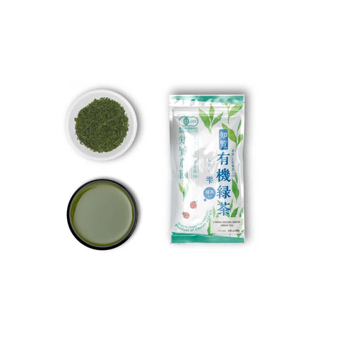 Sencha Shizuku med Matchapulver