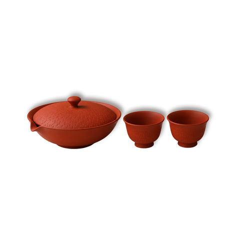Röd Shiboridashi Set