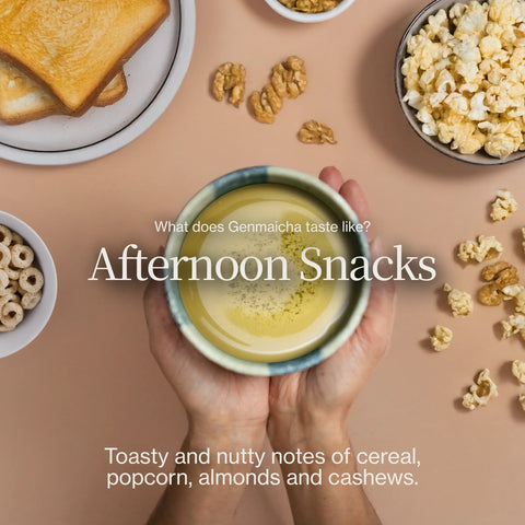 Genmaicha Popcorn Grönt Te
