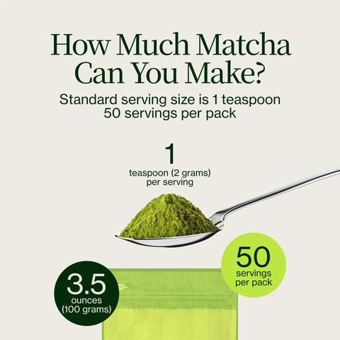 Premium matcha Latte Pulver