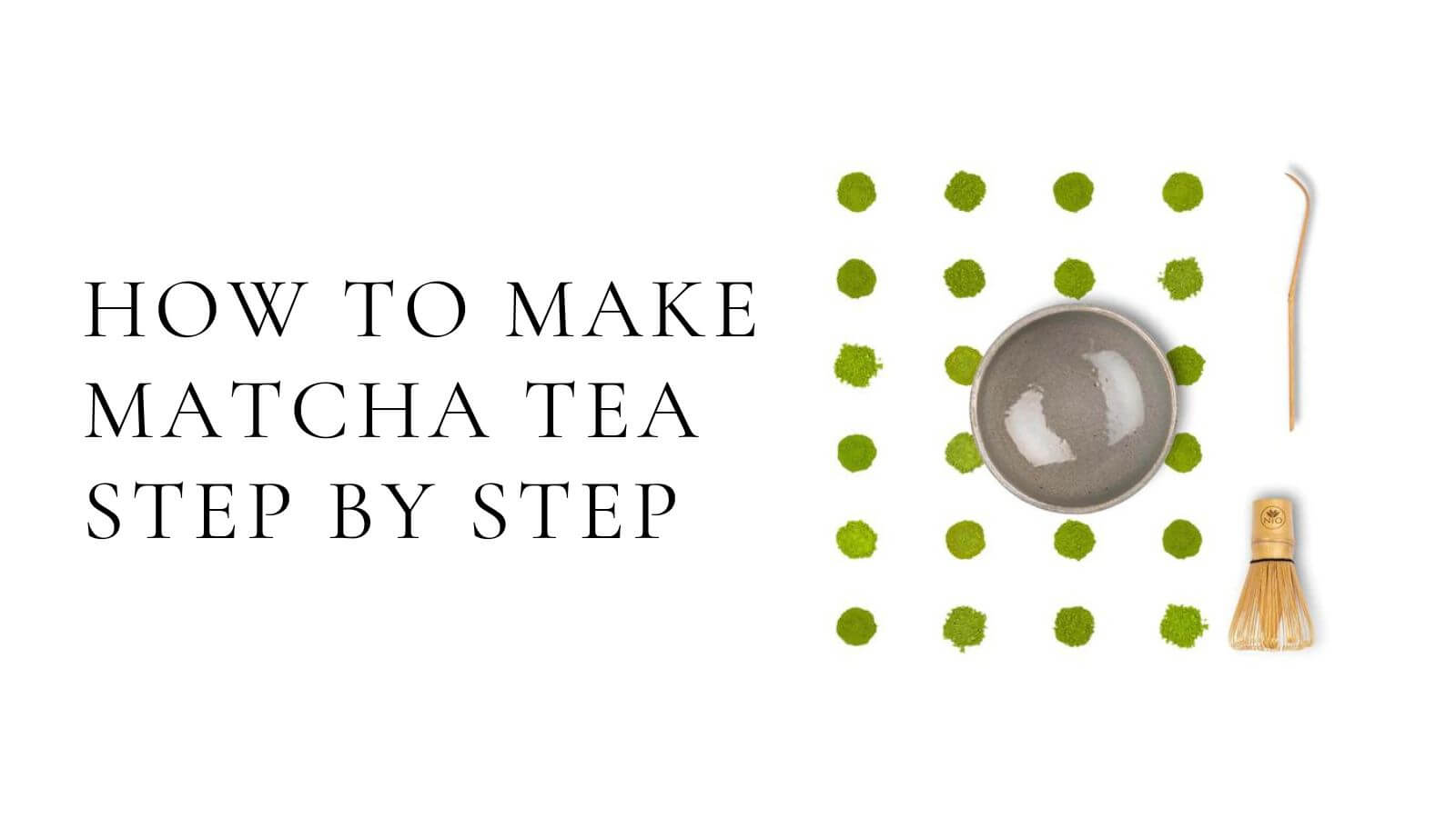 Ladda video: how to make matcha powder step by step