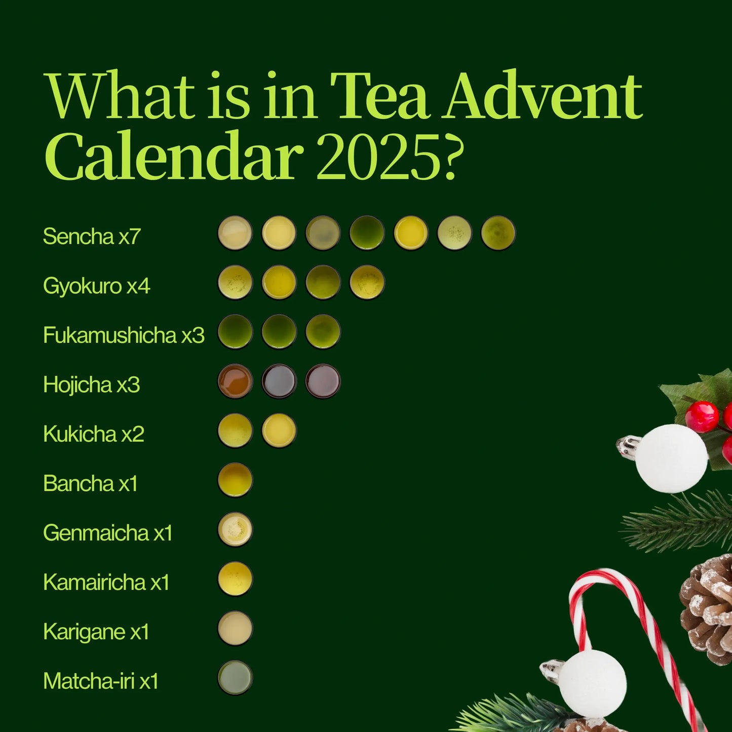 Te-adventskalender 2025